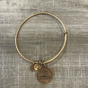 NFL Alex and Ani Ravens bracelet